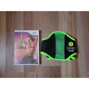 Zumba Fitness for Wii with NEW controller lap band